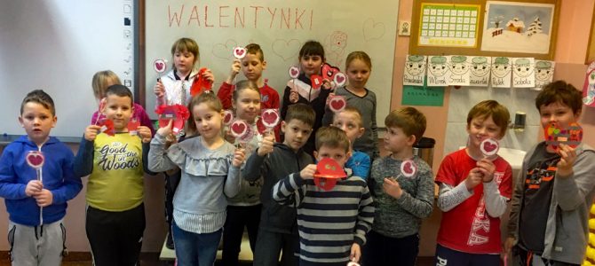 Walentynki w klasie 1d