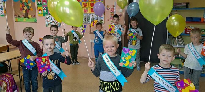 Dzień Chłopca w oddziale przedszkolnym Ob