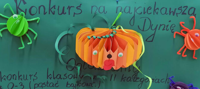 Konkursu na najciekawszą dynię
