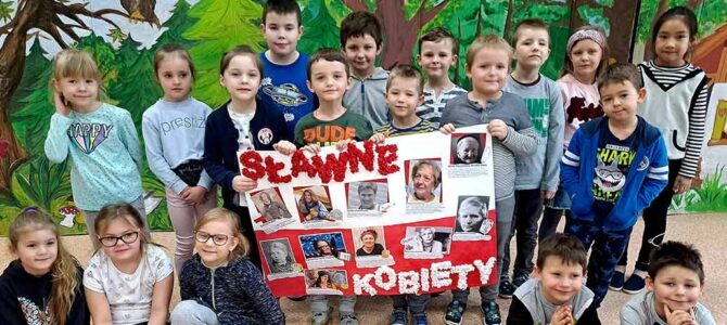 Sławne Kobiety – oddział przedszkolny 0b