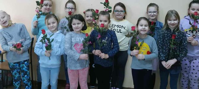 Dzień Kobiet w klasie 1c