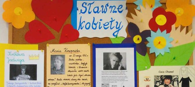 Konkurs „Sławne kobiety” – klasa 2b