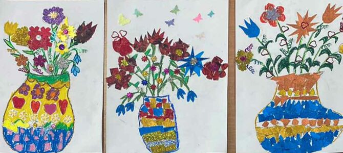 Konkurs Powiatowy „Najpiękniejszy bukiet na Dzień Kobiet” – klasa Ia