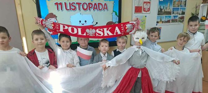 Narodowe Święto Niepodległości w klasie 1c
