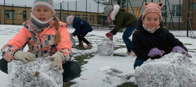 Pada śnieg, pada śnieg – klasa 2a