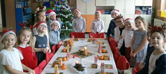 Wigilia u Supersmyków – klasa 0a
